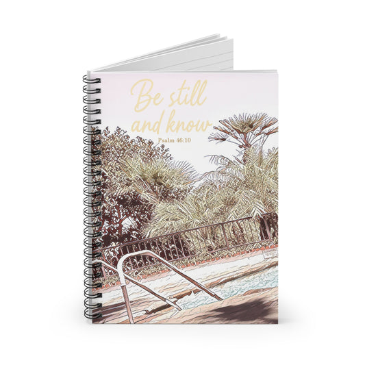 “Beside Quiet Waters” | Spiral Notebook