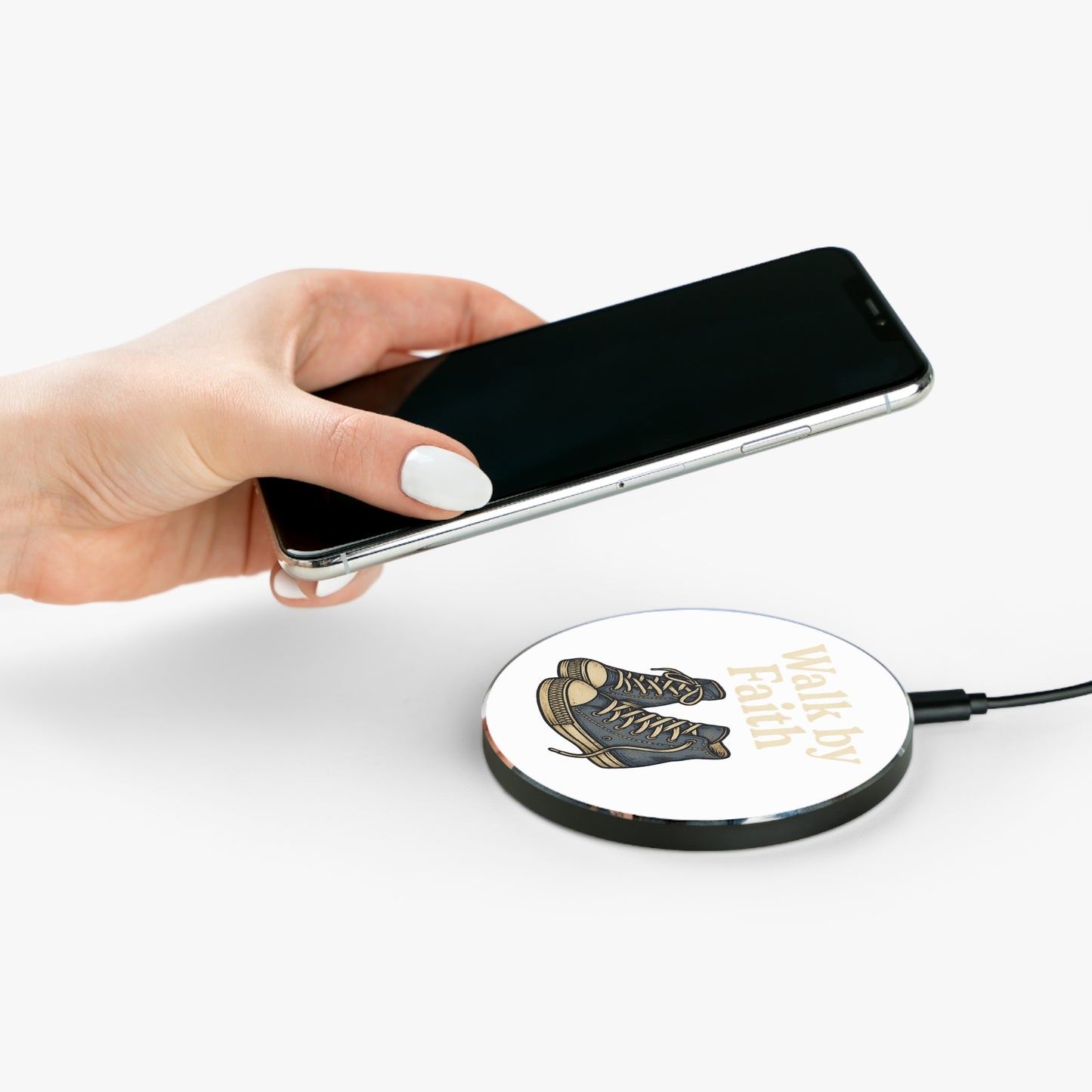 Walk by Faith | Wireless Charging Pad