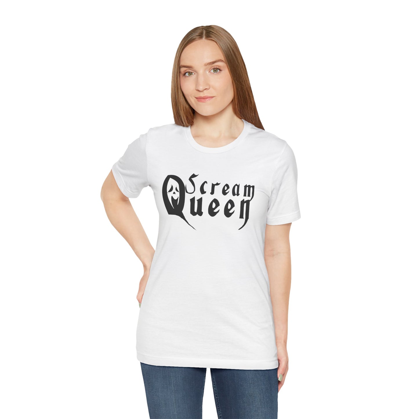 “Scream Queen – Gothic Horror Vibes” | Jersey Tee