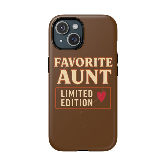 "Aunt Life Red Heart Edition" | Tough Phone Case
