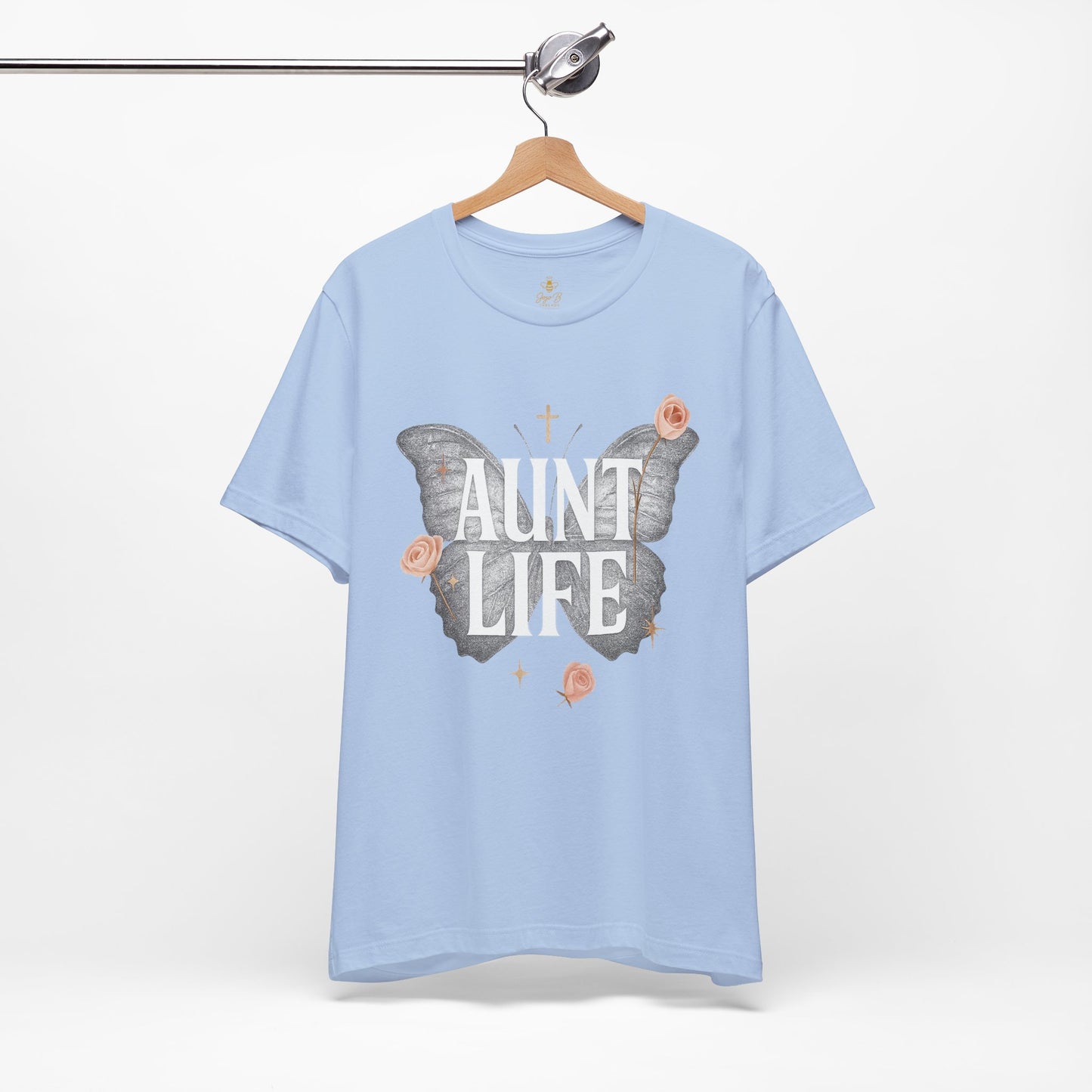 Aunt Life Butterfly | Jersey Tee