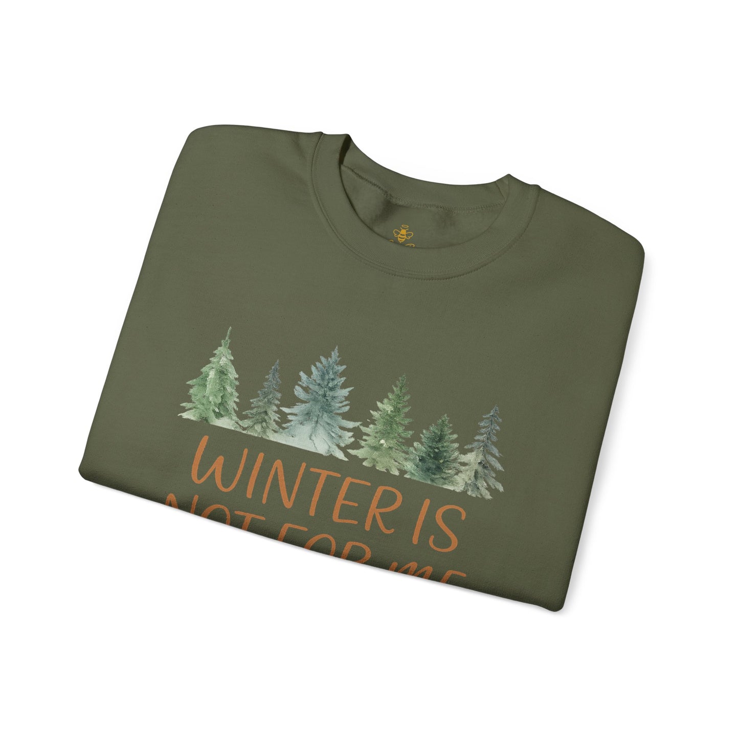 "Winter Not For Me" Watercolor Tree | Sweatshirt