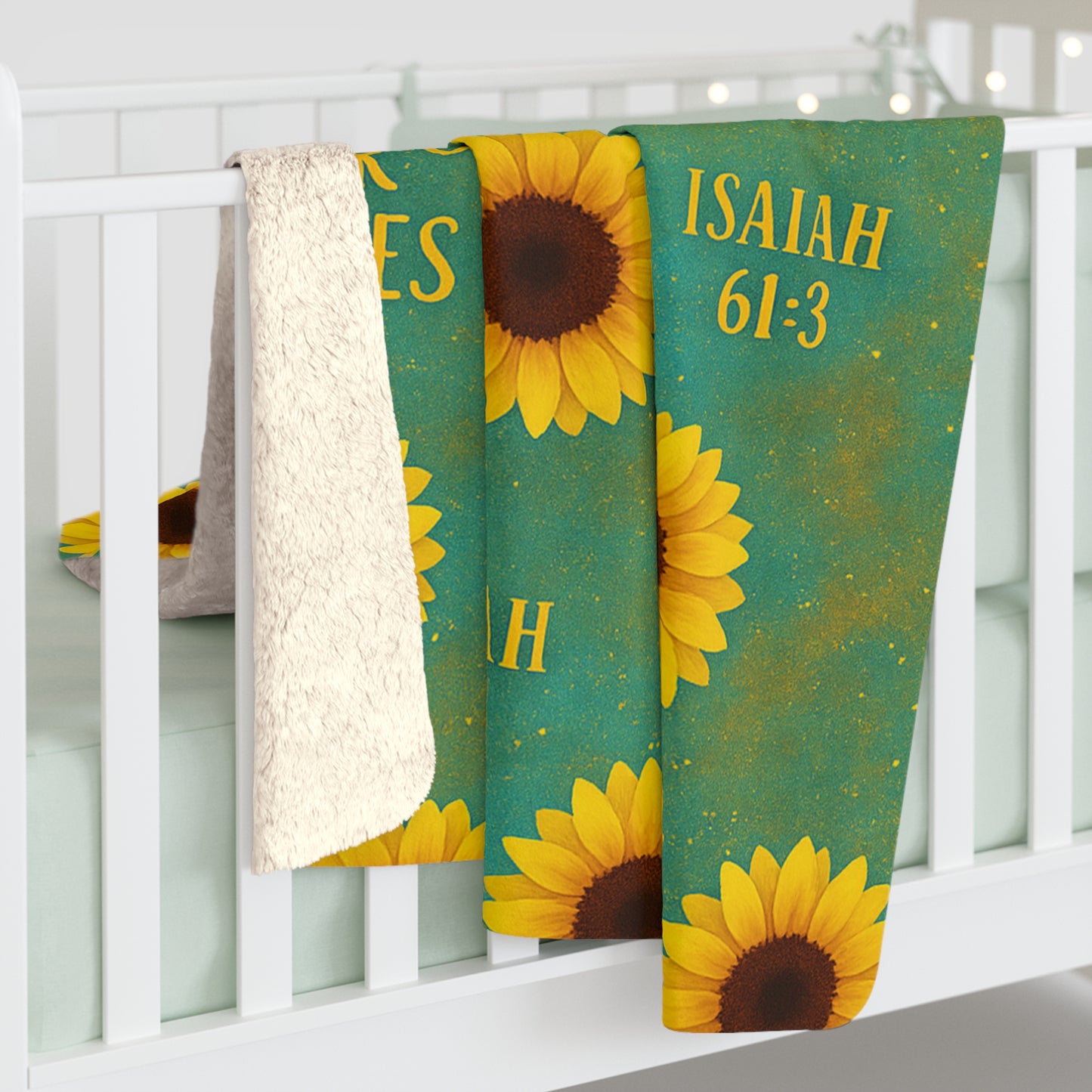 Beauty for Ashes | Sherpa Fleece Blanket