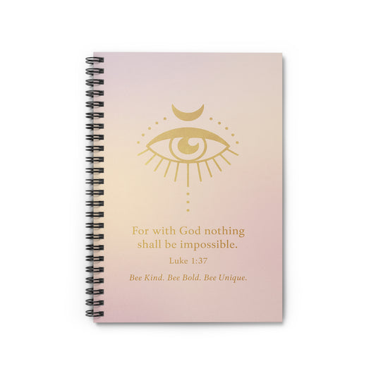 “Third Eye Glow” | Spiral Notebook
