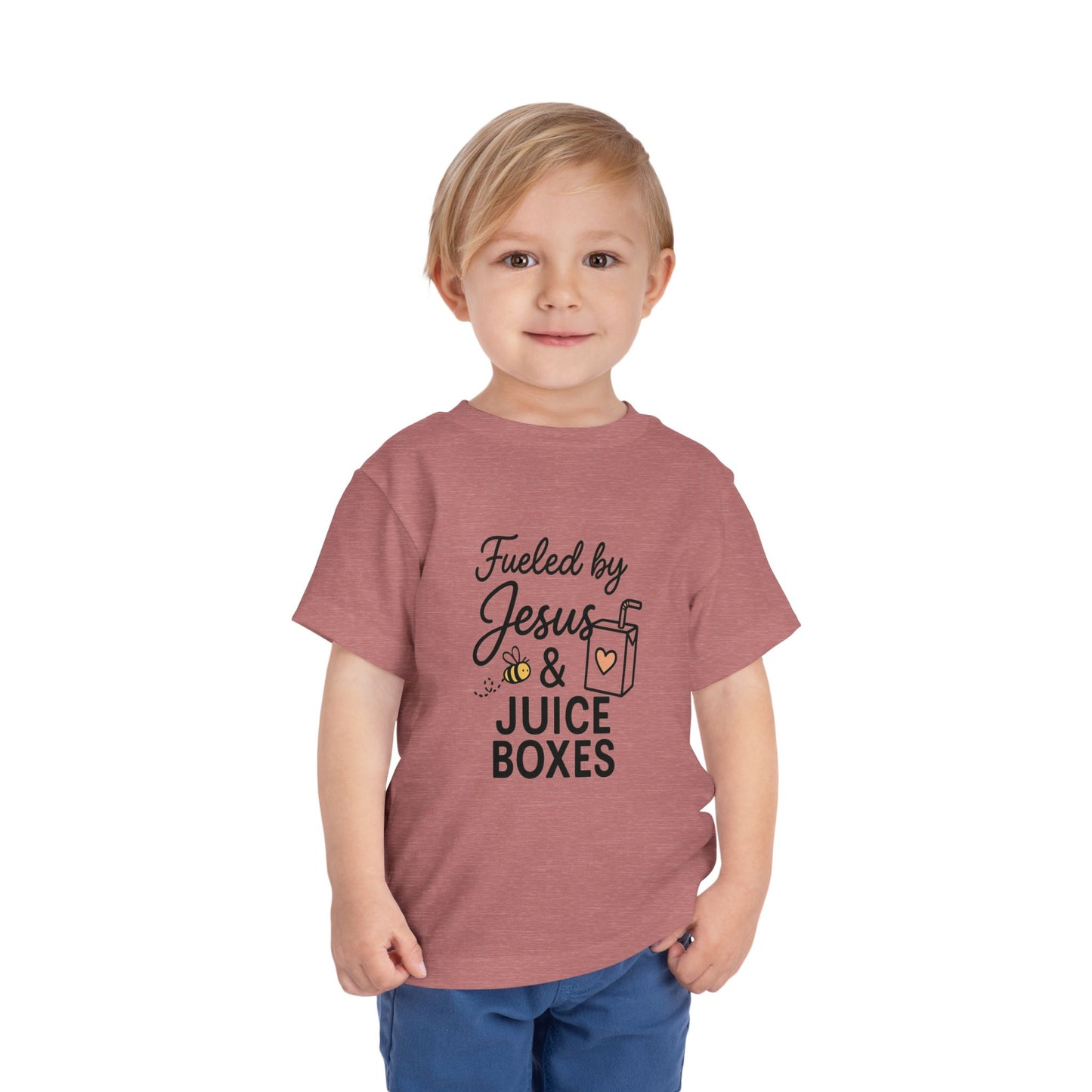 Fueled by Jesus & Juice Boxes | Toddler Tee