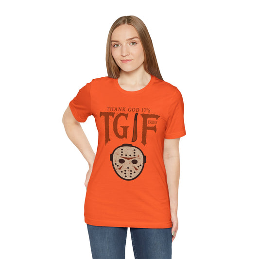 TGIF – Thank God It’s Fright-day | Jersey Tee