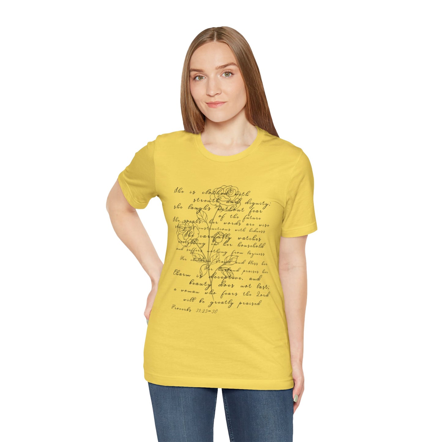 Proverbs 31 Woman | Jersey Tee