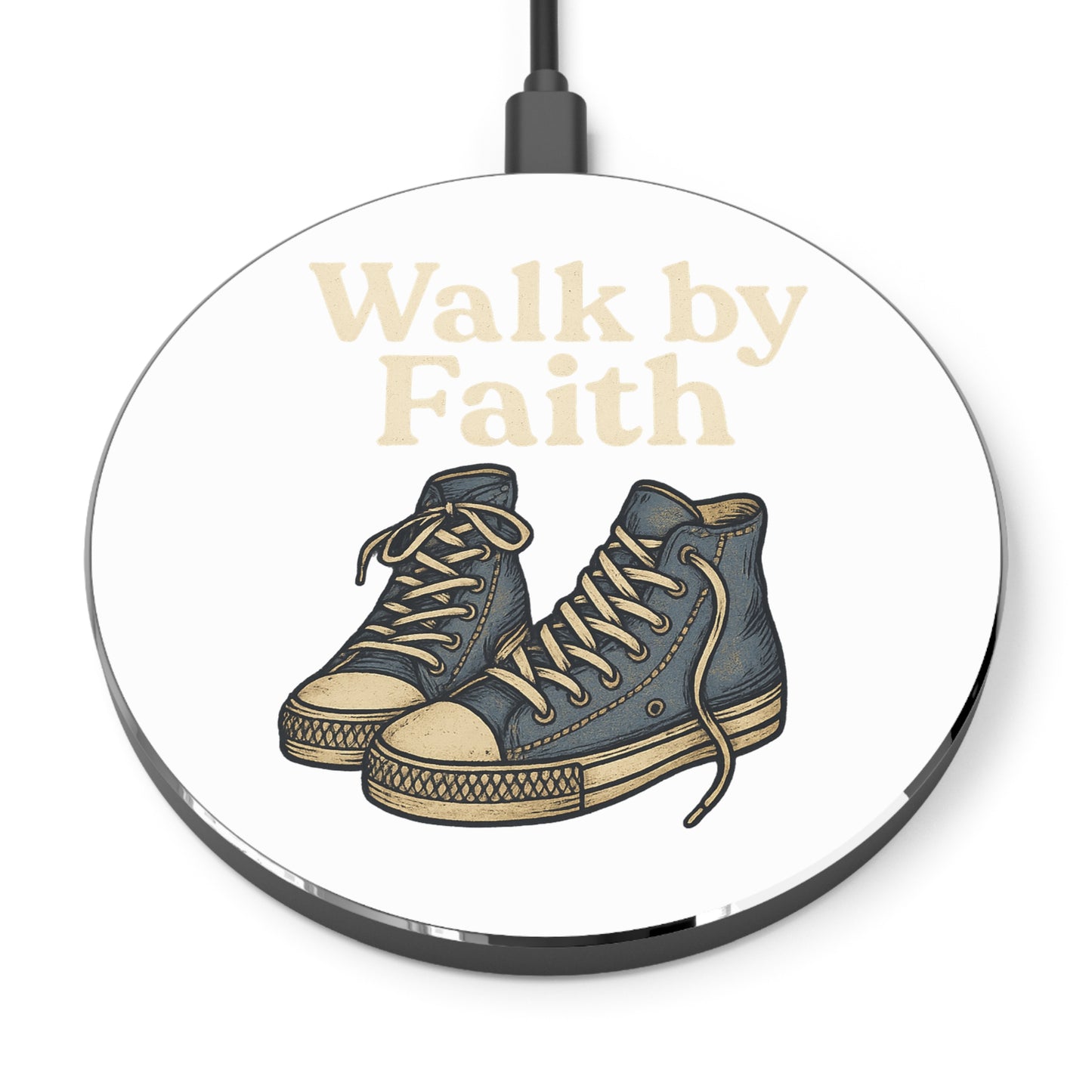 Walk by Faith | Wireless Charging Pad