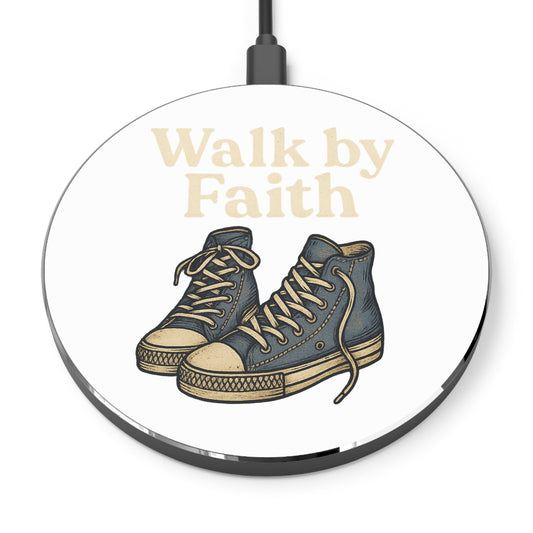 Walk by Faith | Wireless Charging Pad