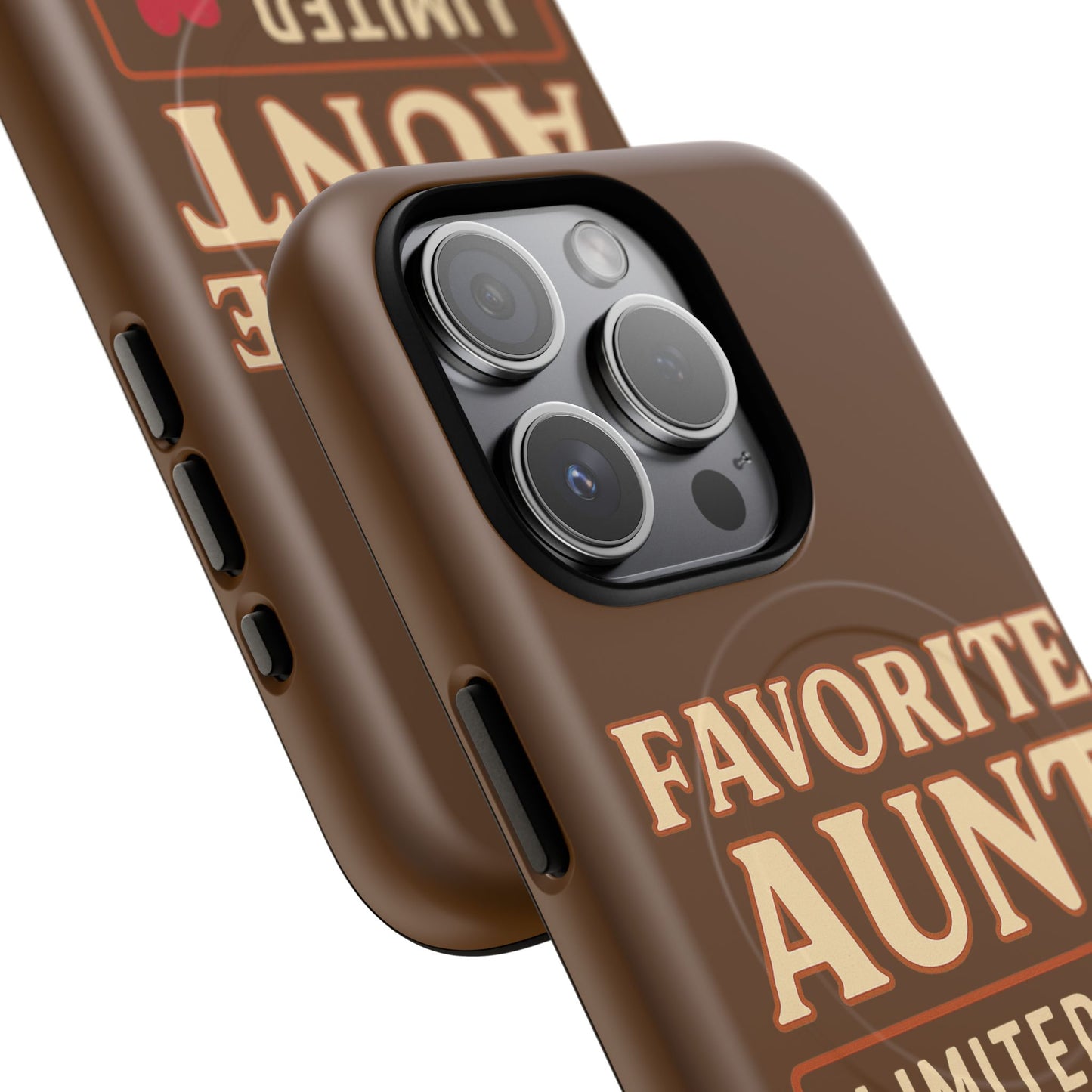 "Aunt Life Red Heart Edition" | Tough Phone Case
