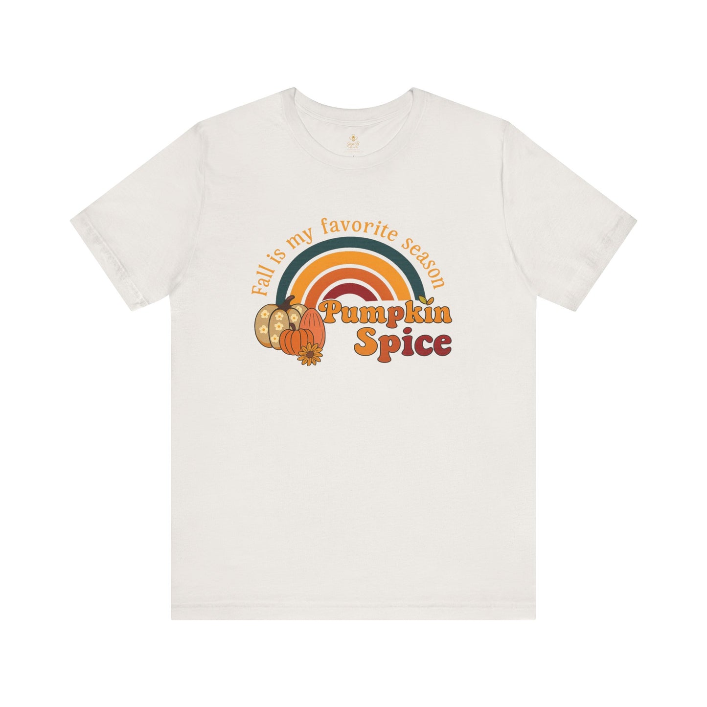 Fall is My Favorite Season Retro Pumpkin Spice Shirt | Jersey Tee