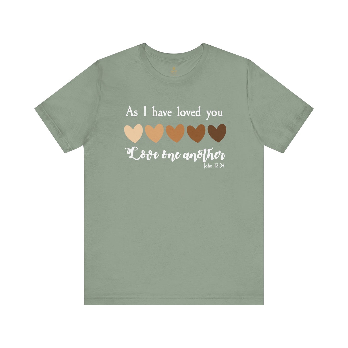 Love One Another – John 13:34  | Jersey Tee
