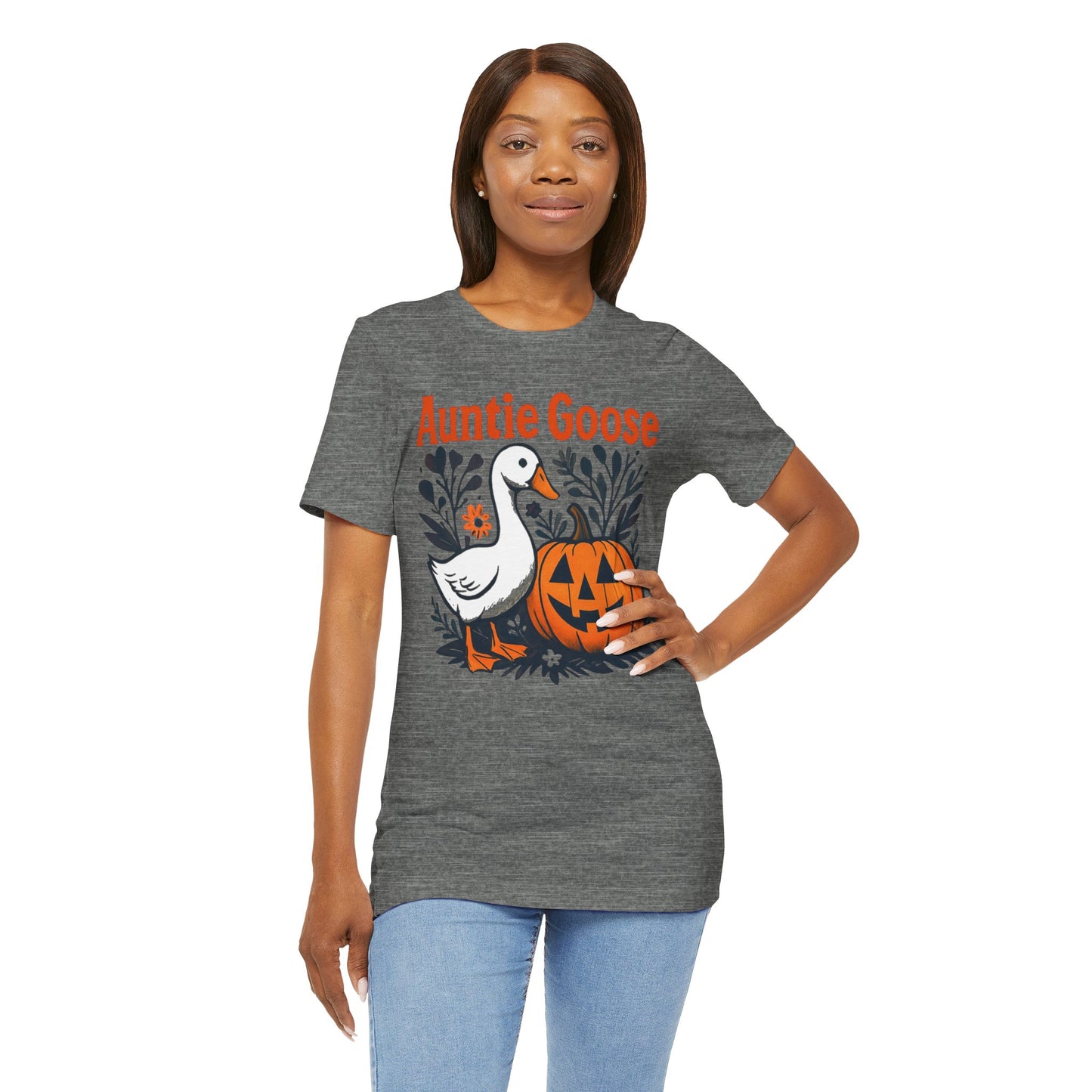 Auntie Goose Halloween | Jersey Tee