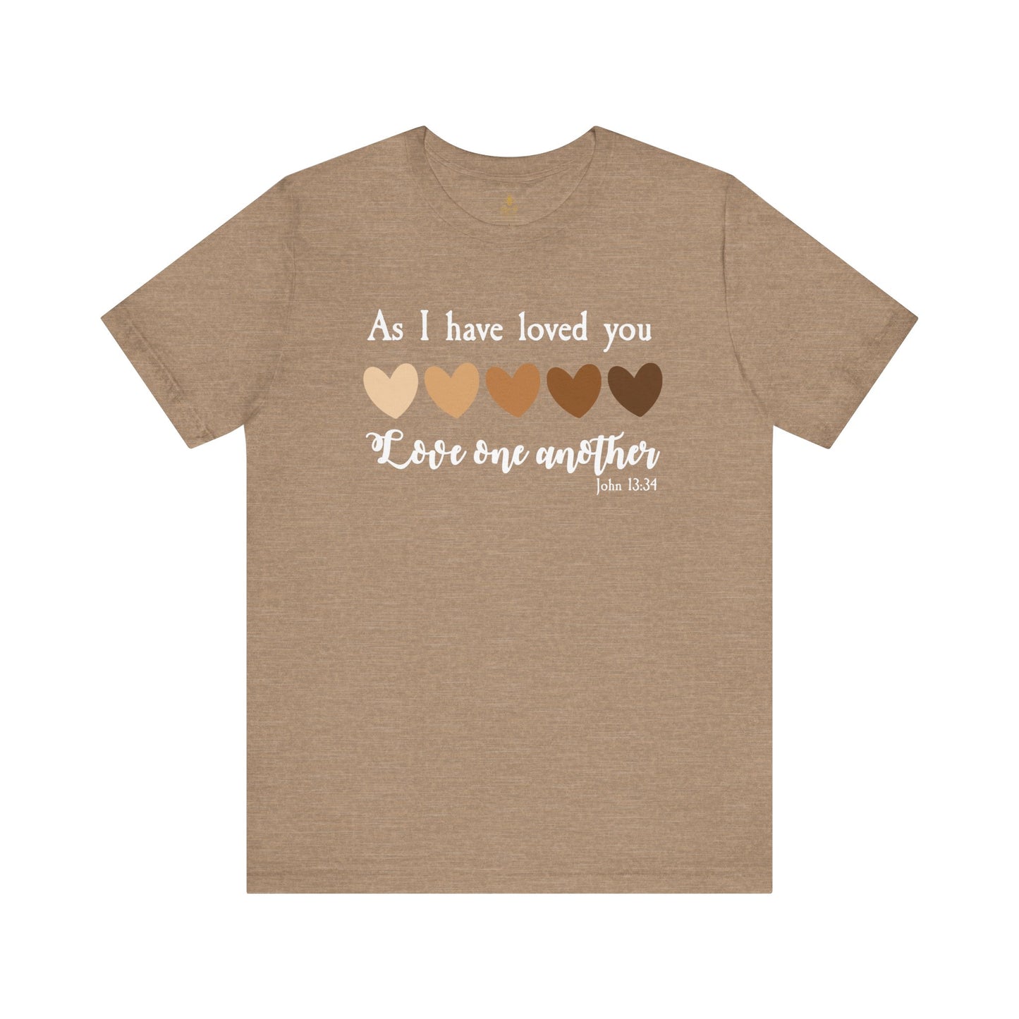 Love One Another – John 13:34  | Jersey Tee