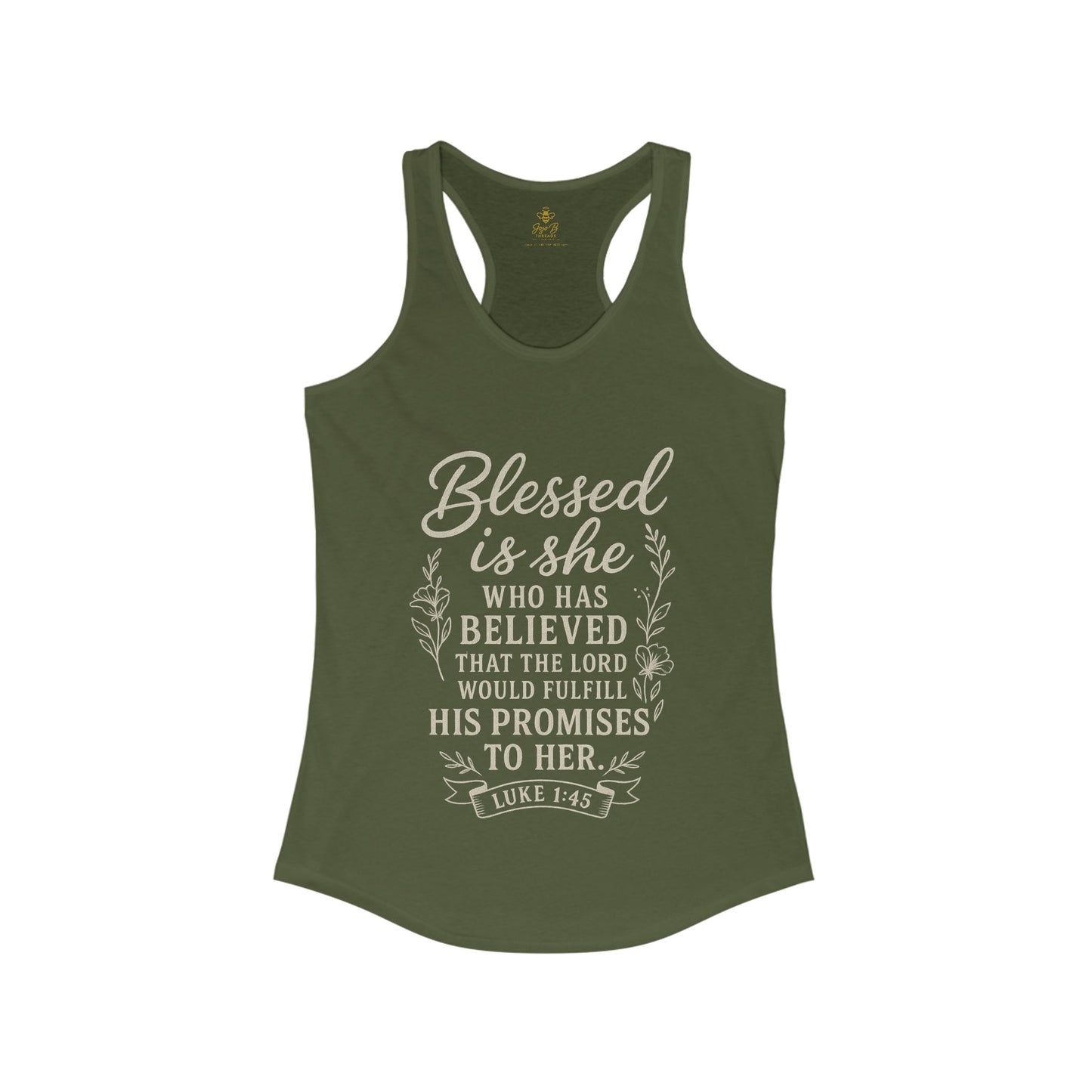 Blessed Is She | Racerback Tank