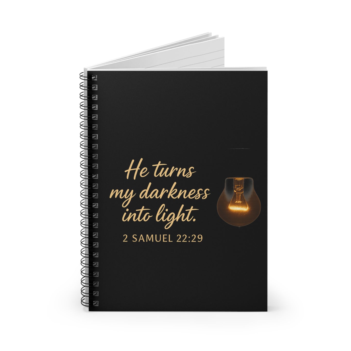 Light in the Darkness | Spiral Notebook