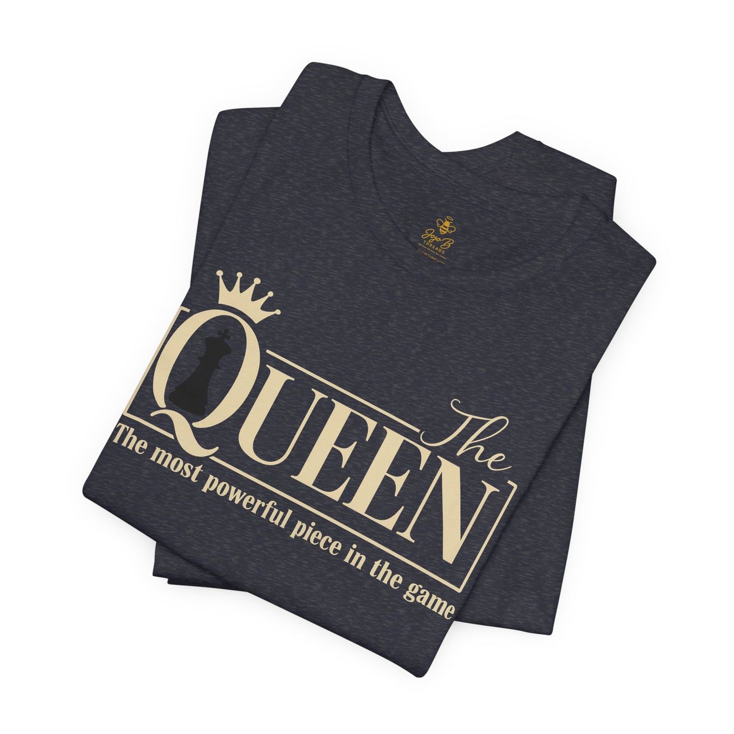 "The Queen Tee – Most Powerful Piece in the Game" | Jersey Tee