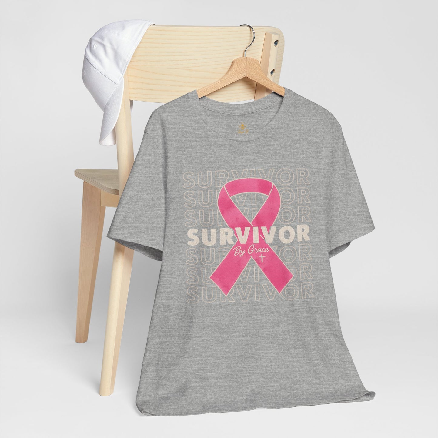 "Pink Ribbon Survivor – Bold Strength" | Jersey Tee