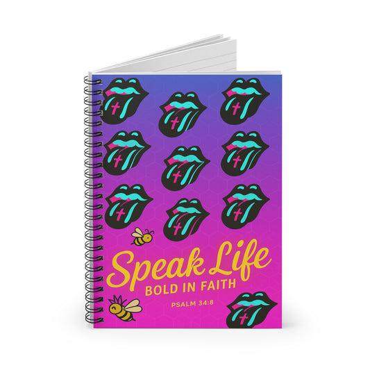 "Speak Life" | Spiral Notebook