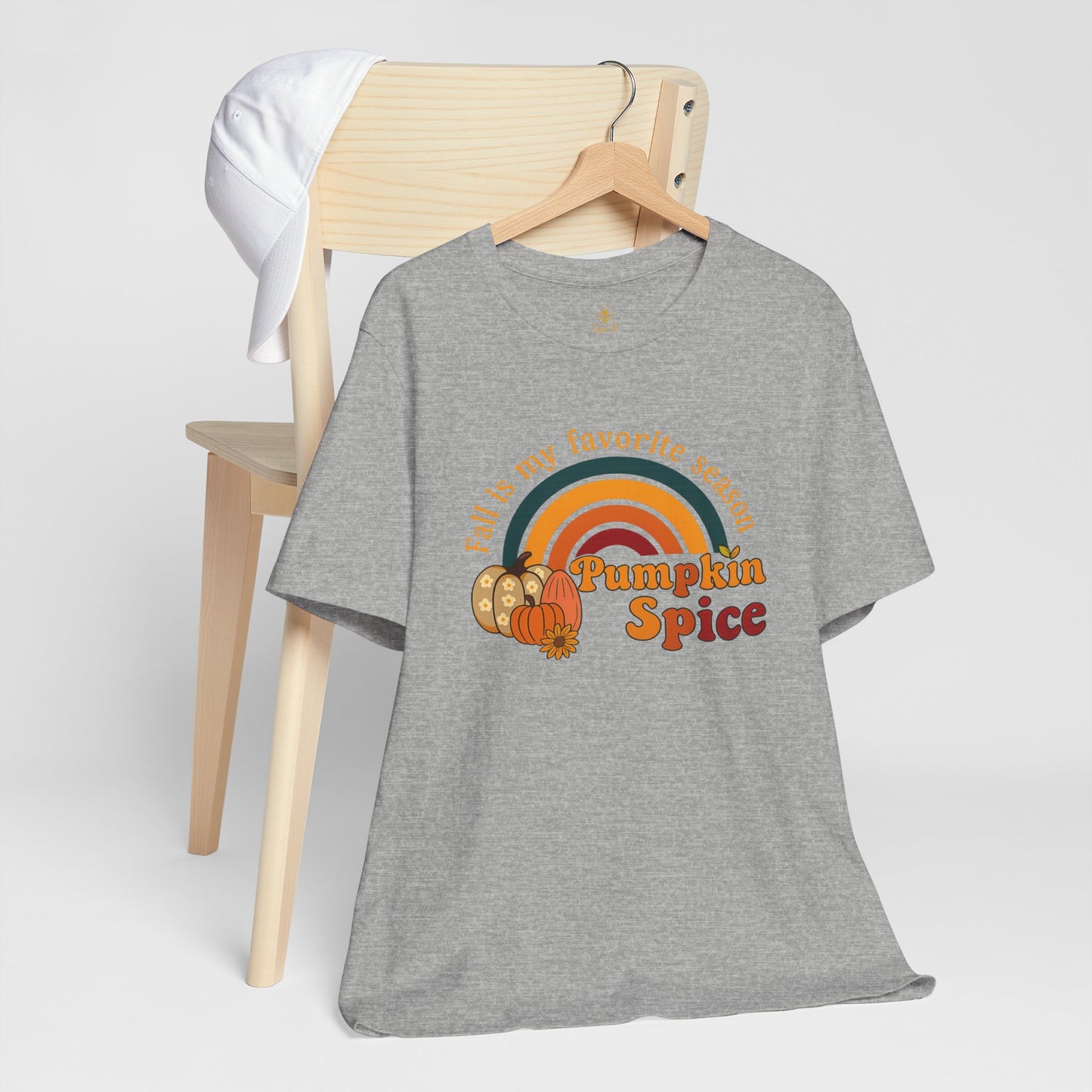 Fall is My Favorite Season Retro Pumpkin Spice Shirt | Jersey Tee