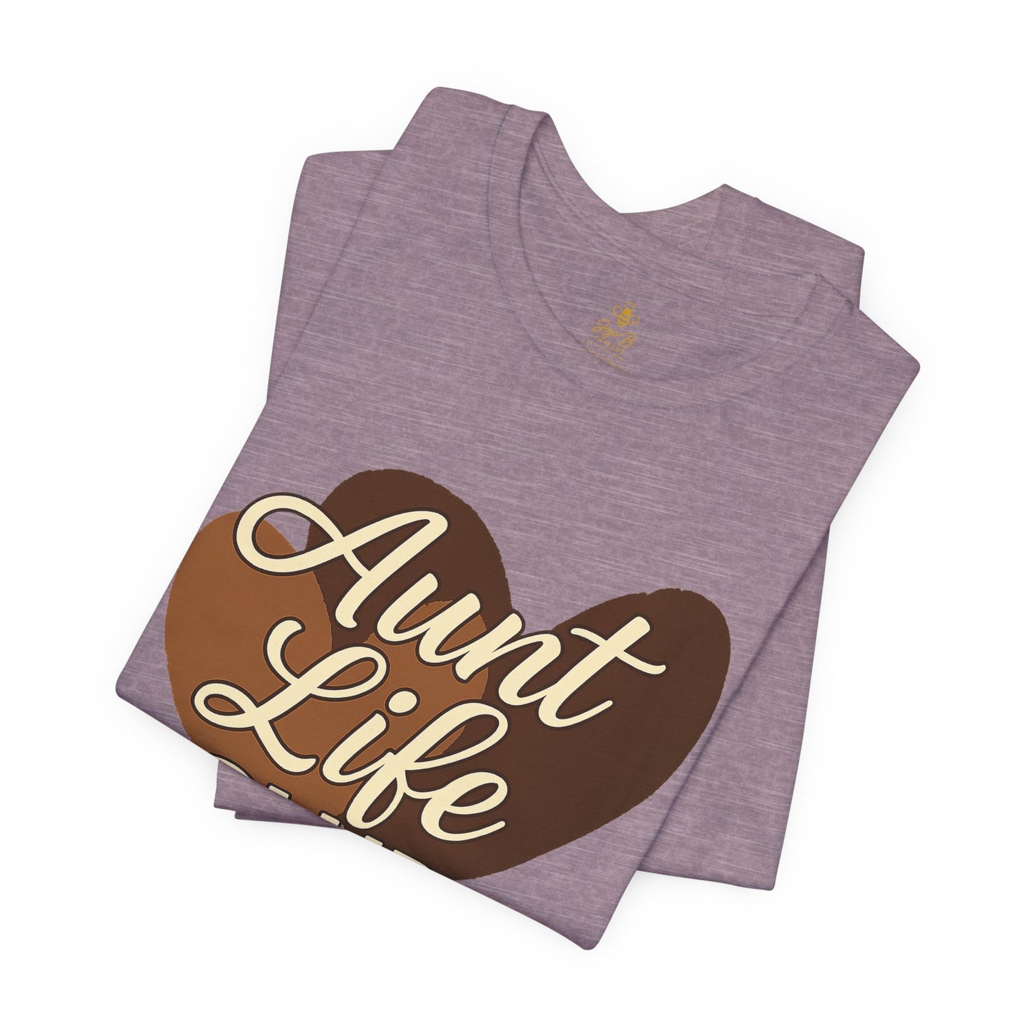 Aunt Life Club Heart Edition | Jersey Tee