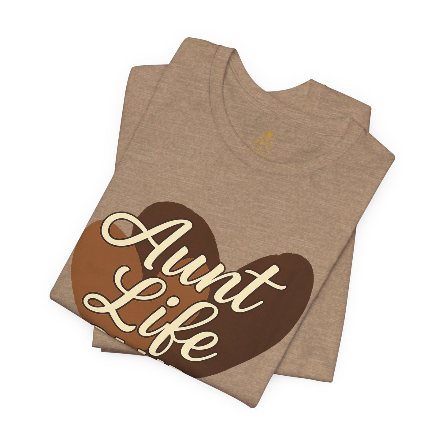 Aunt Life Club Heart Edition | Jersey Tee