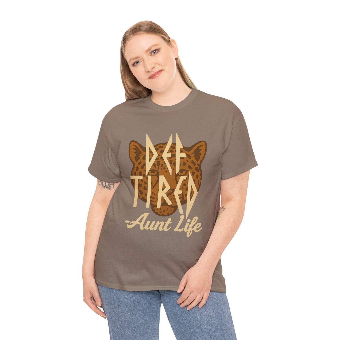Def Tired Aunt Shirt | Jersey Tee