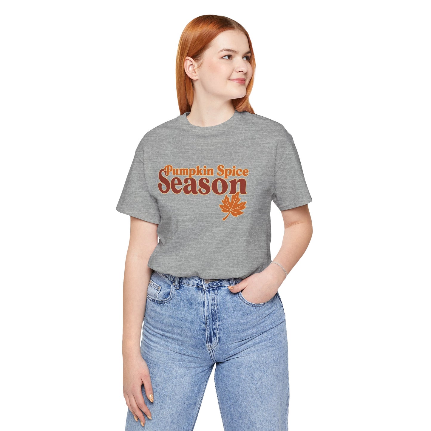 Pumpkin Spice Season – Cozy Fall Vibes | Jersey Tee
