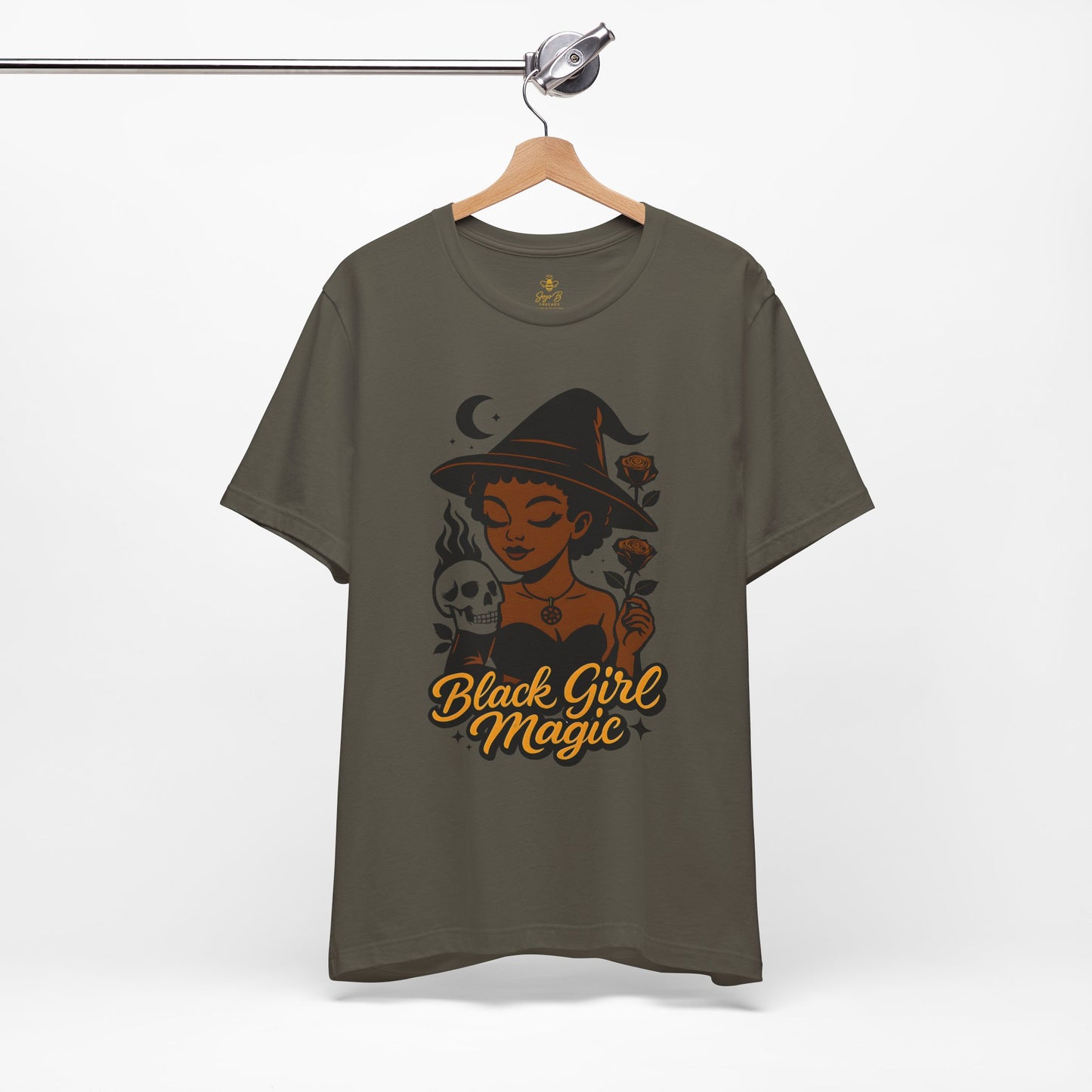 Black Girl Magic Witchy Halloween | Jersey Tee