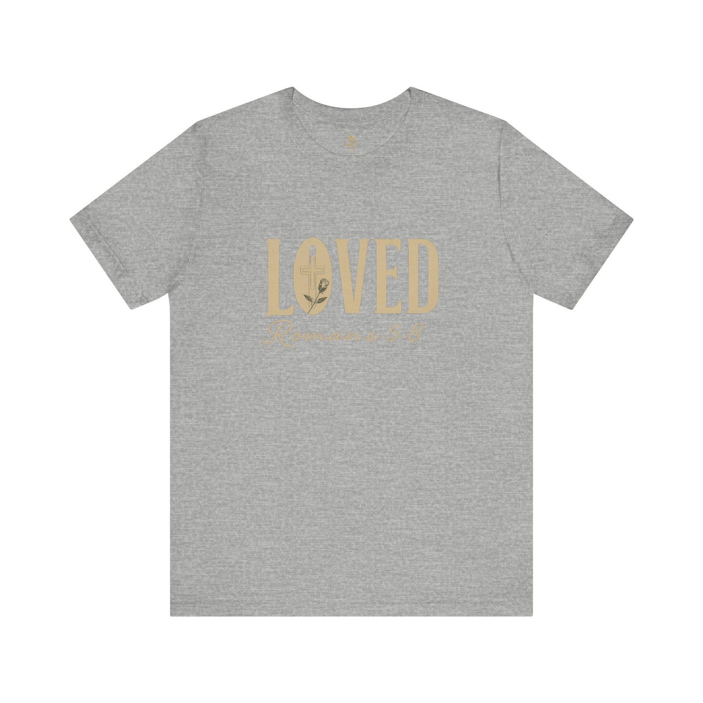 LOVED Romans 5:8 | Jersey Tee