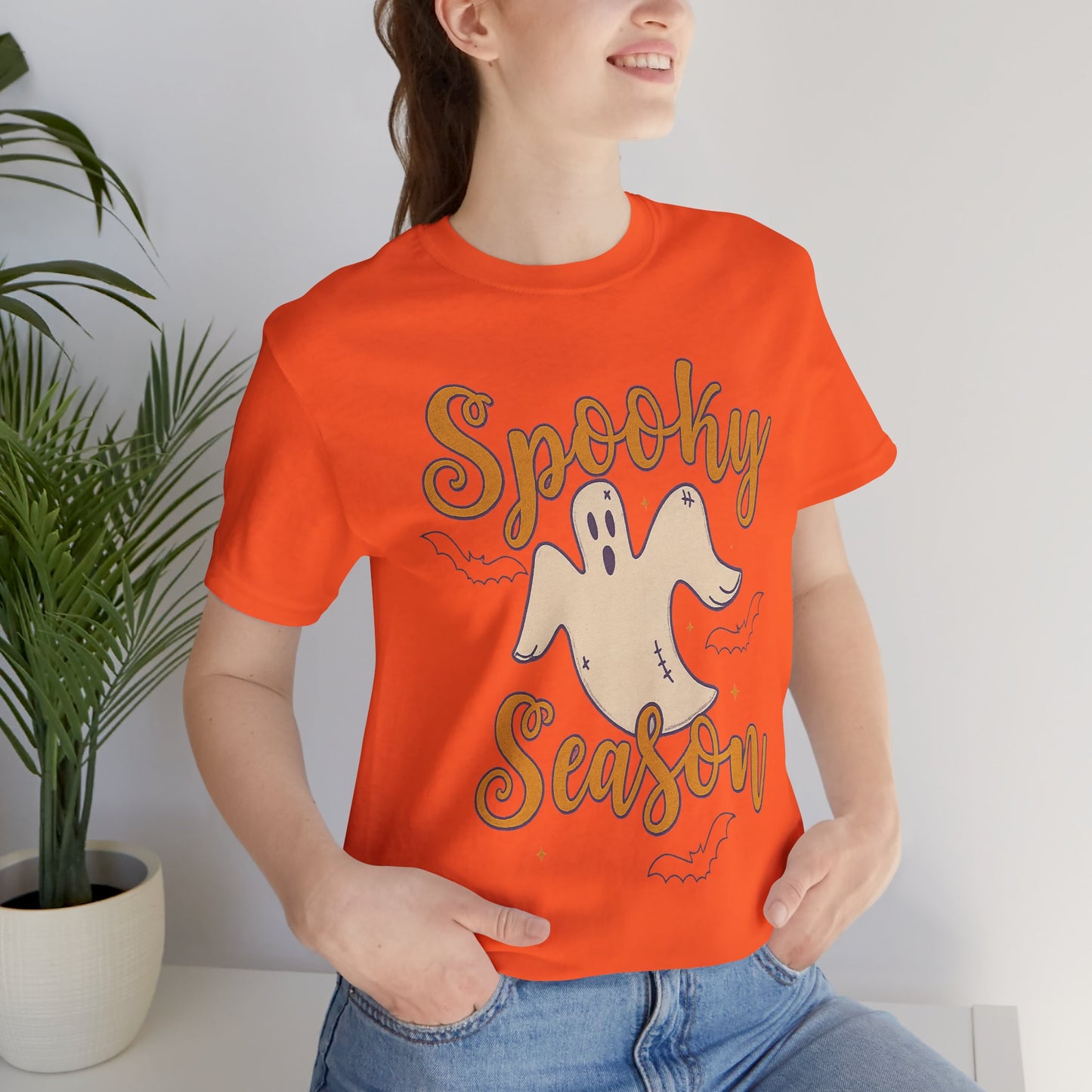 Spooky Season Ghost | Jersey Tee
