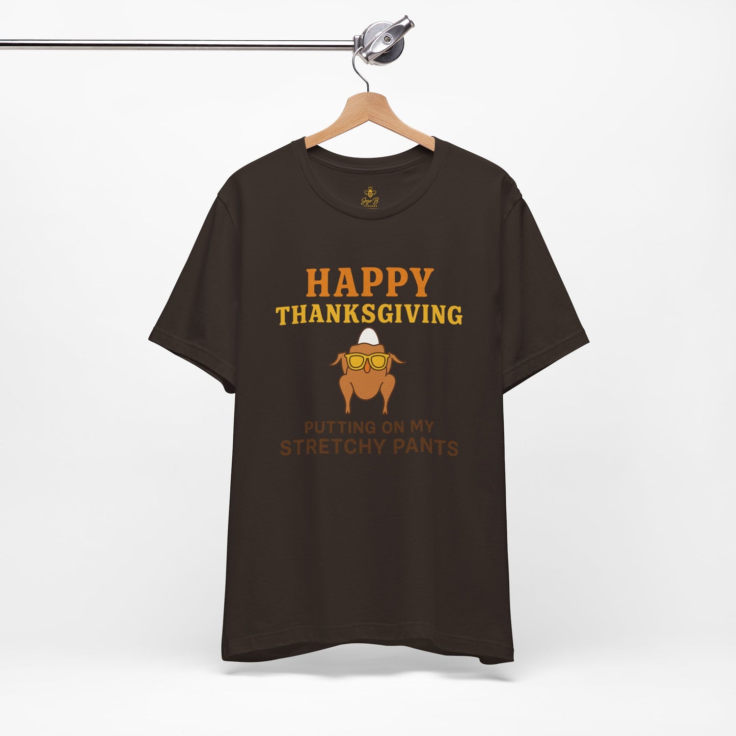 “Happy Thanksgiving Stretchy Pants Club” | Jersey Tee
