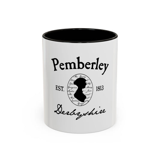 Tea, Tension & Timeless Wit Jane Austen | 11oz mug