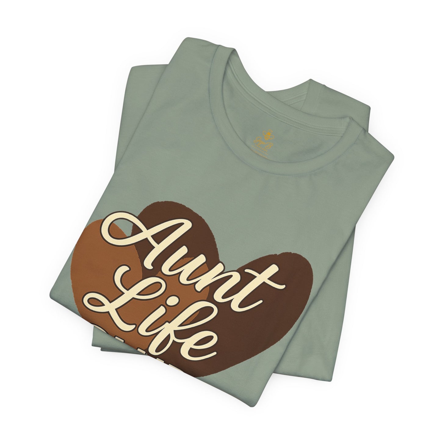 Aunt Life Club Heart Edition | Jersey Tee