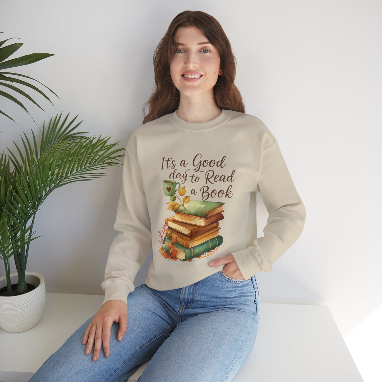 It’s a Good Day to Read a Book | Sweater