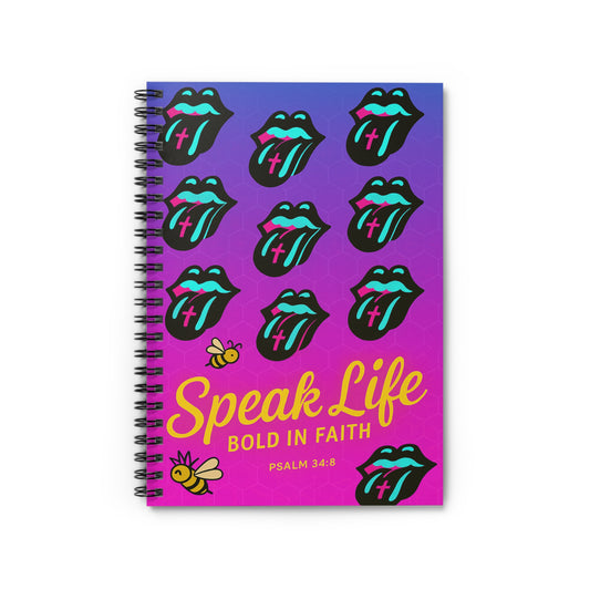 "Speak Life" | Spiral Notebook