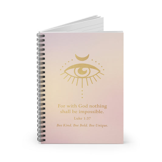 “Third Eye Glow” | Spiral Notebook