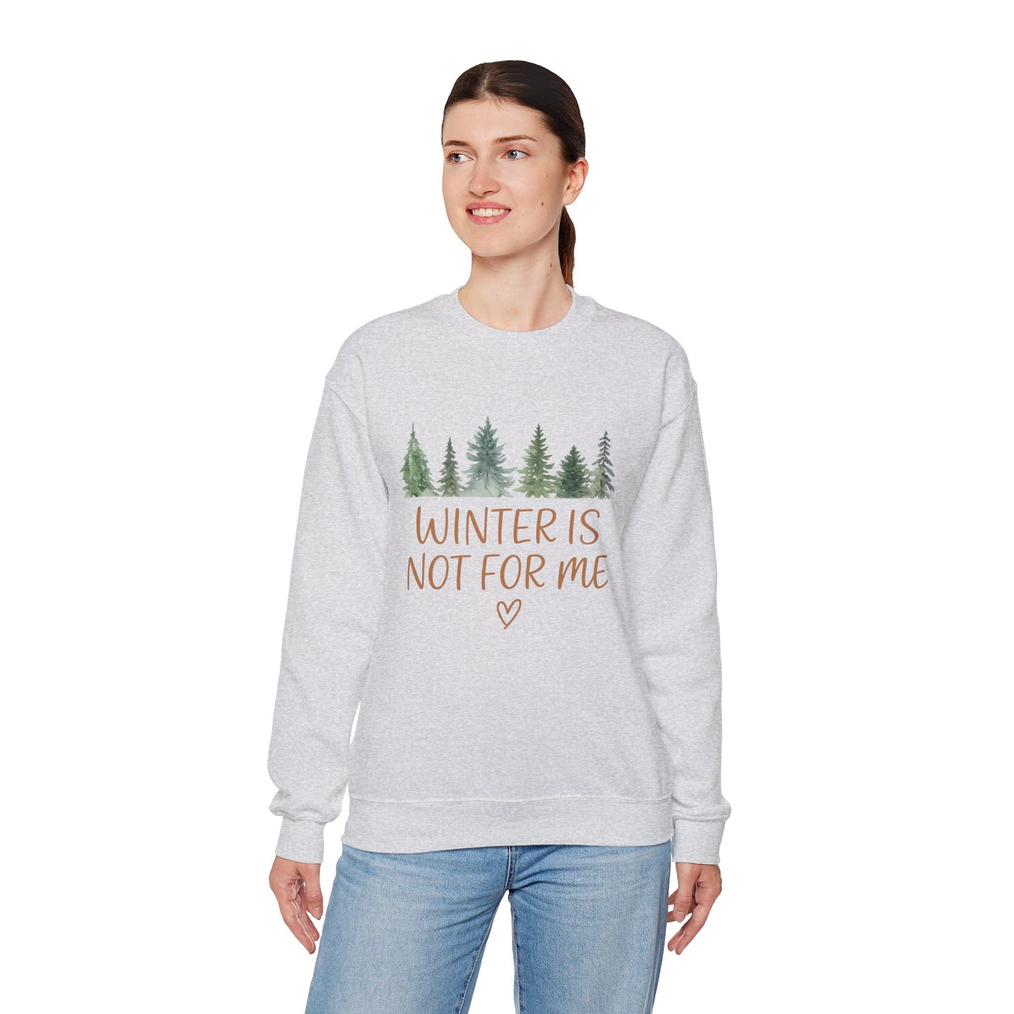 "Winter Not For Me" Watercolor Tree | Sweatshirt