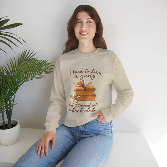 “Tried to Form a Gang… of Book Lovers” | Sweater