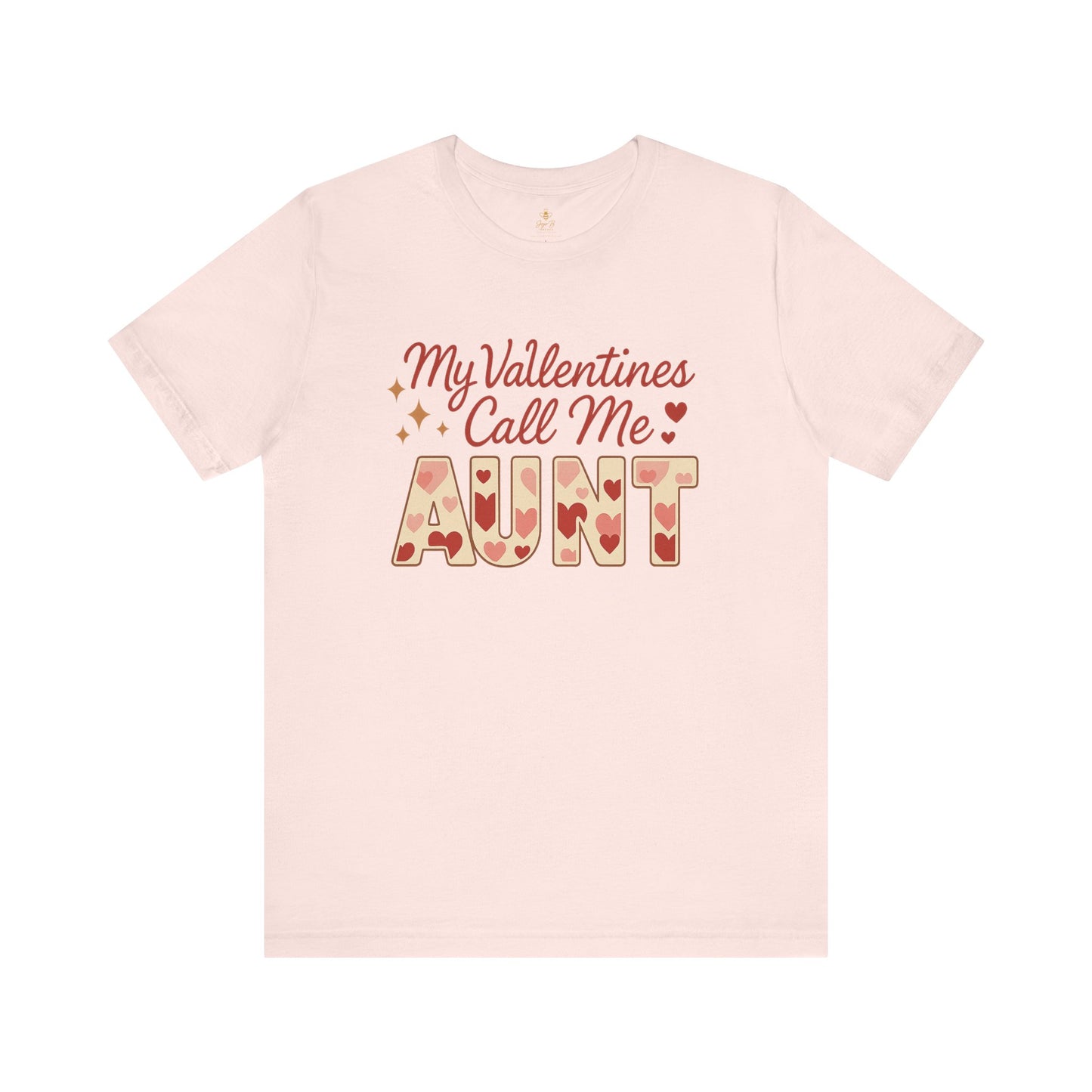 "My Valentines Call Me Aunt" | Jersey Tee