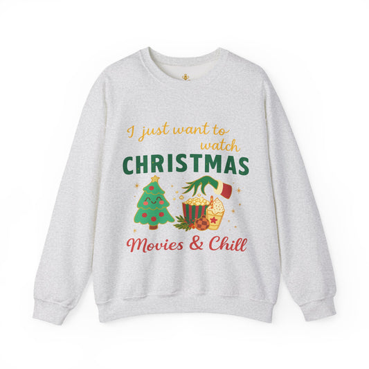 "Christmas Movies & Chill" | Sweater