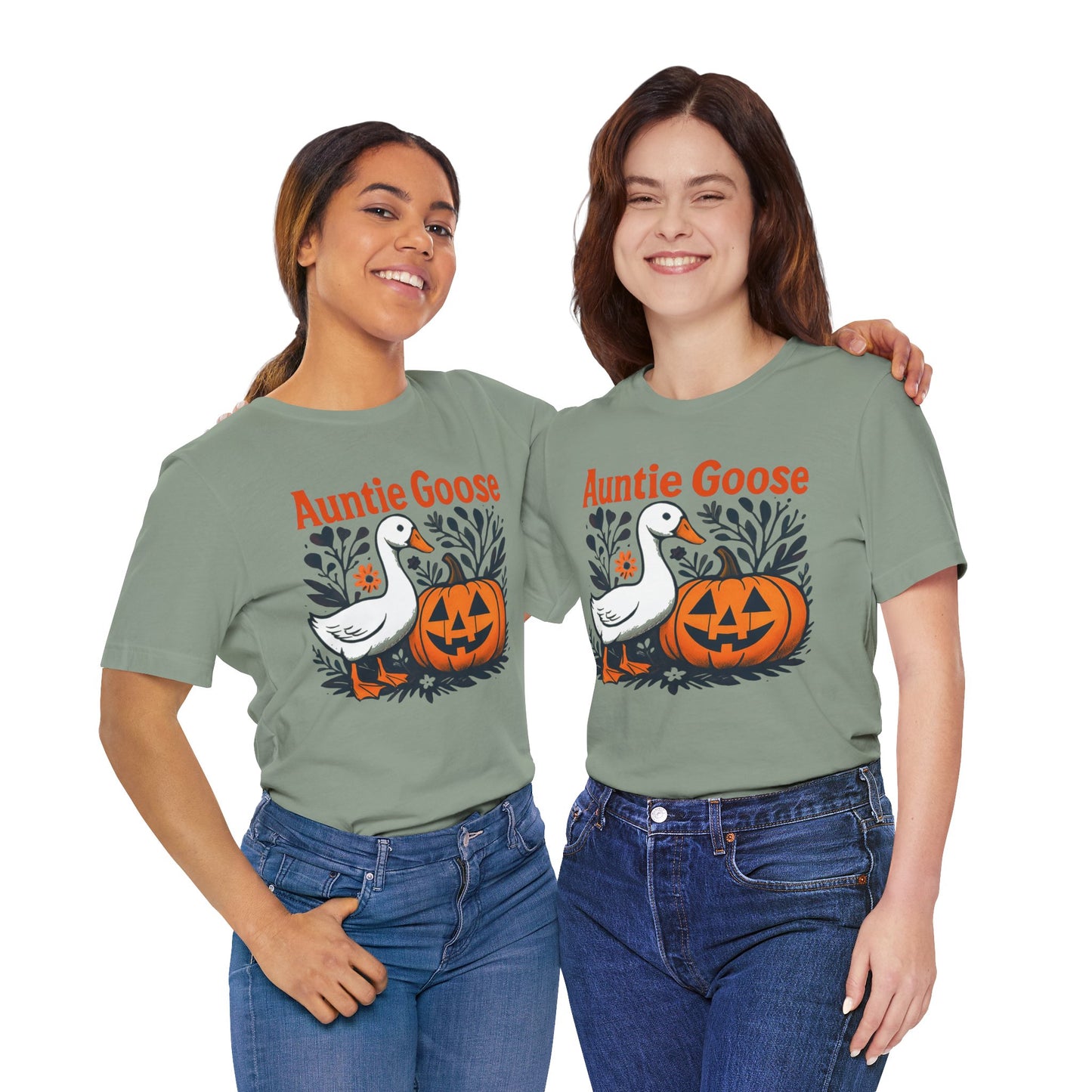 Auntie Goose Halloween | Jersey Tee
