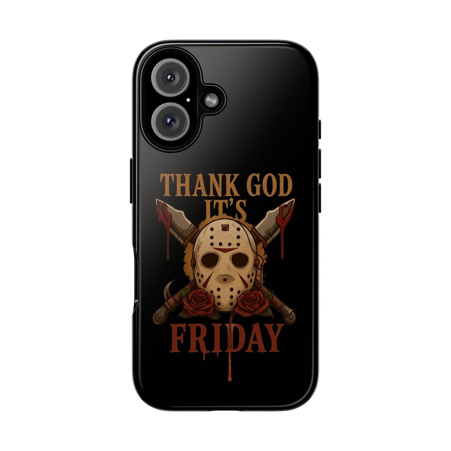 "Thank God It’s Friday – Horror Rose Edition" | Tough Phone Cases