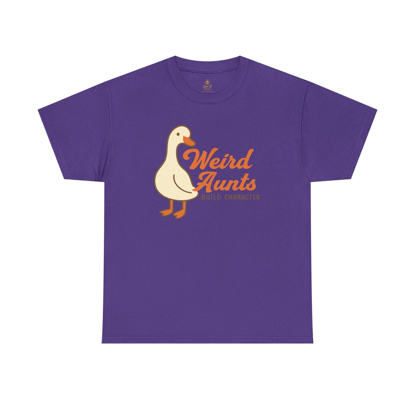 Weird Aunts Build Character Tee – Funny Goose Aunt Shirt