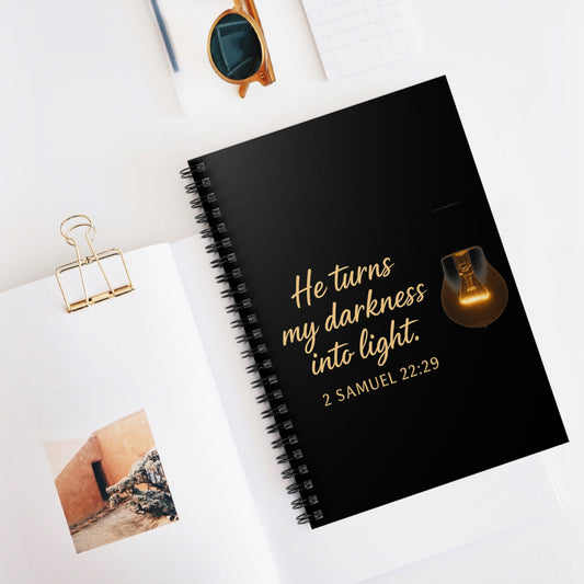 Light in the Darkness | Spiral Notebook