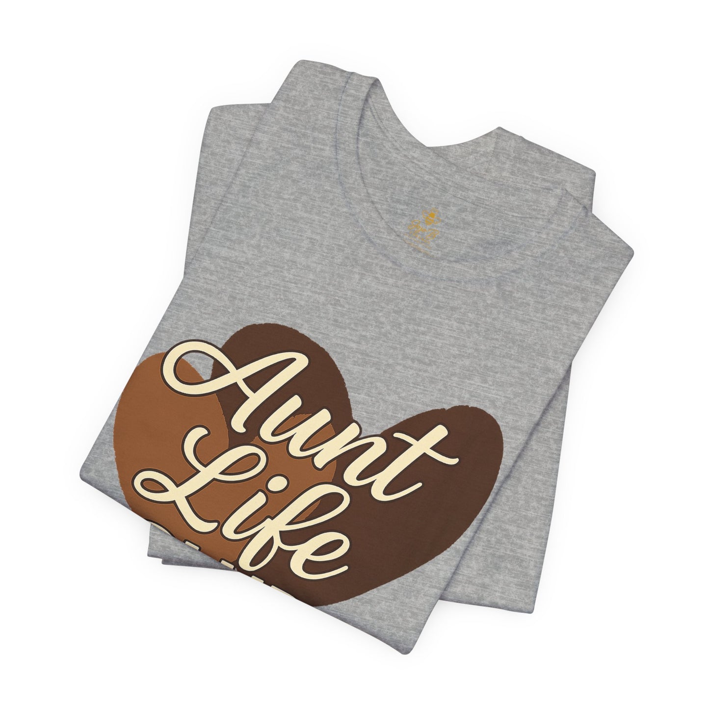 Aunt Life Club Heart Edition | Jersey Tee
