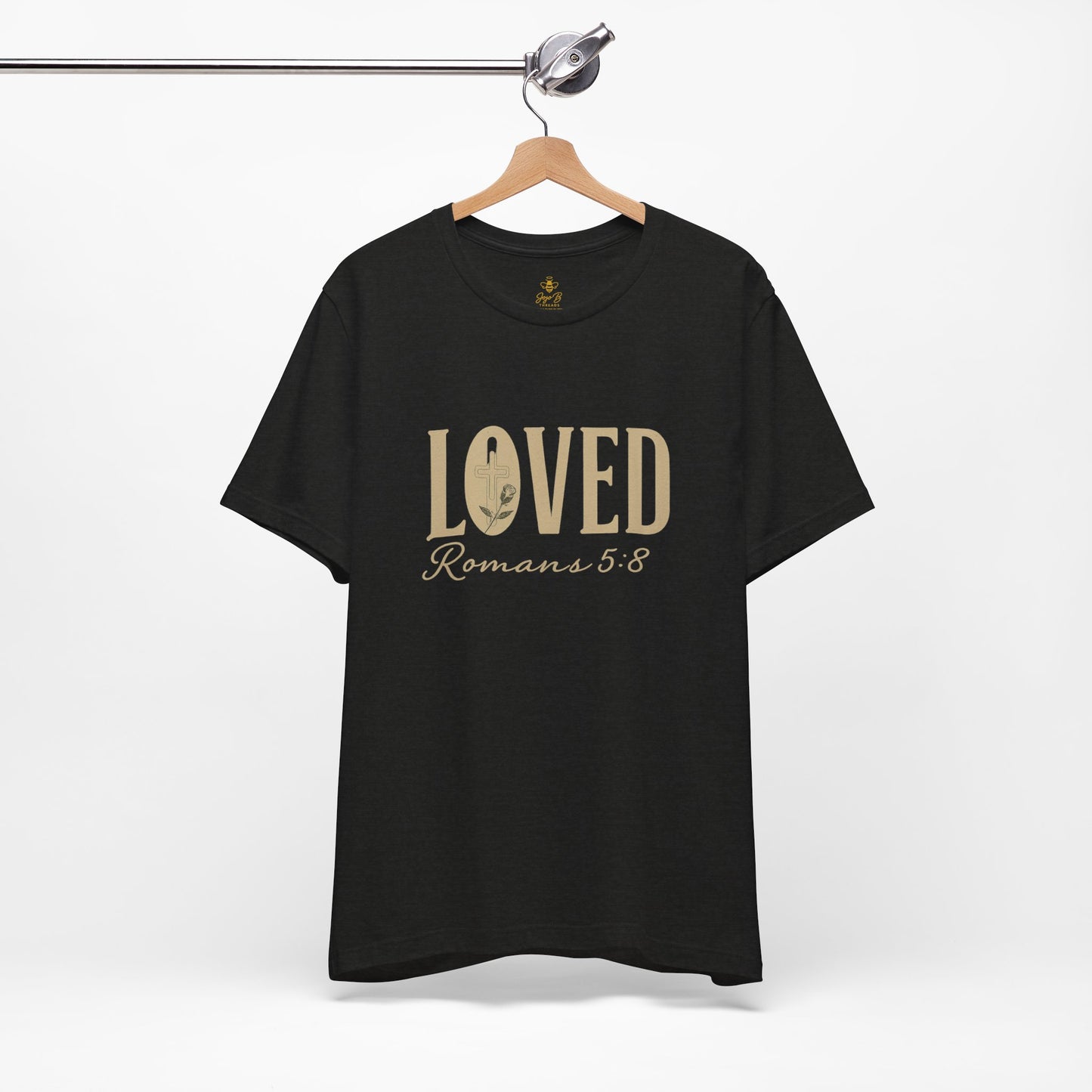 LOVED Romans 5:8 | Jersey Tee