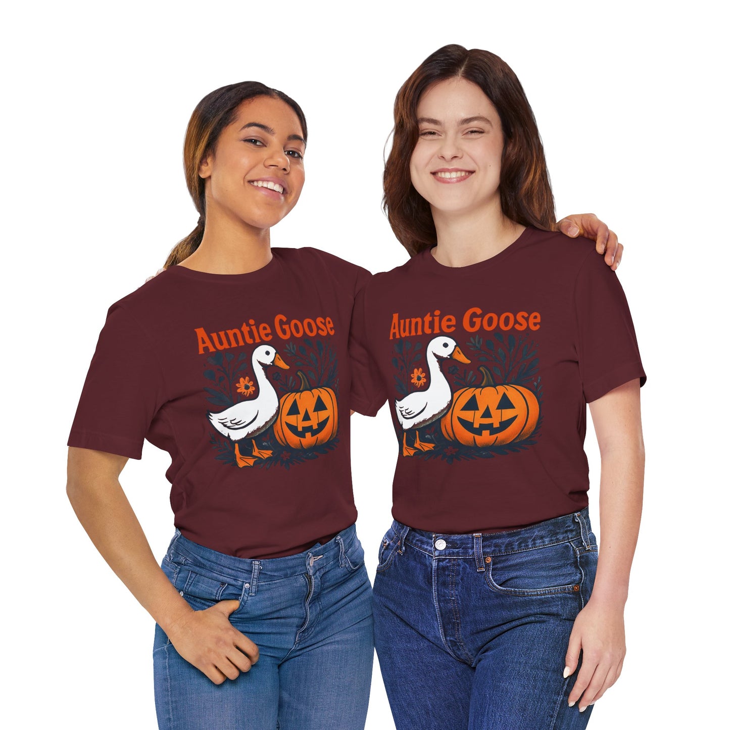Auntie Goose Halloween | Jersey Tee