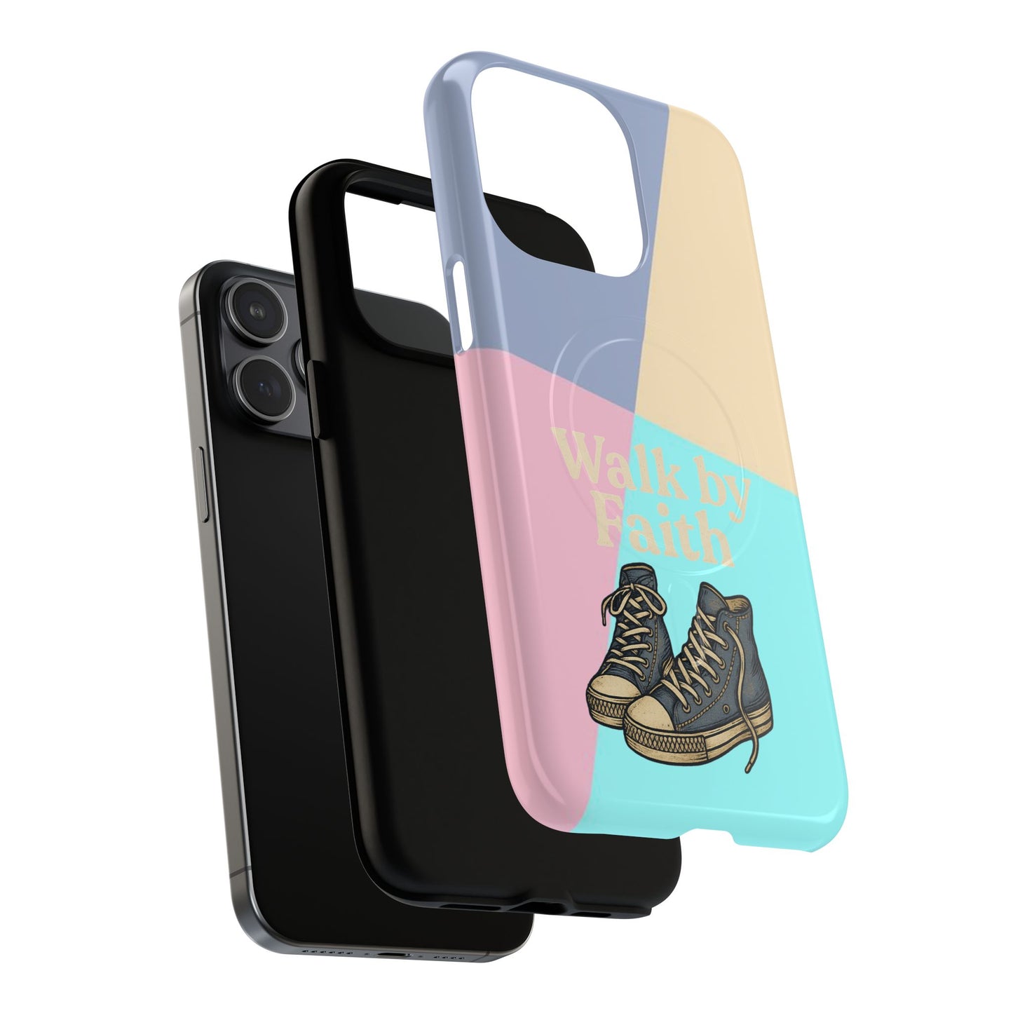 Walk by Faith – Vintage Sneakers | Tough Phone Case