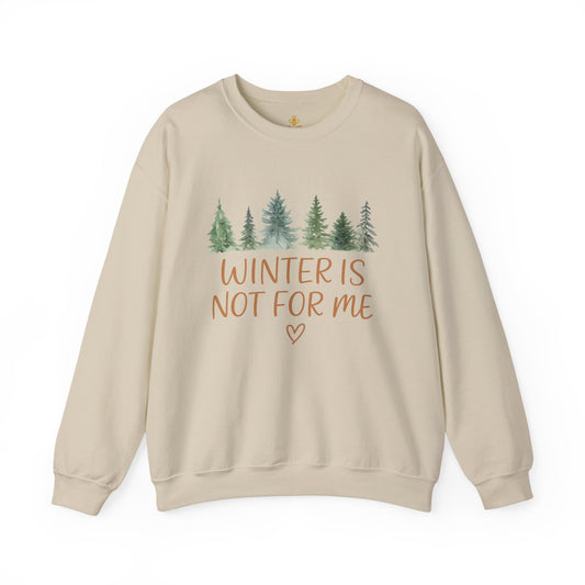 "Winter Not For Me" Watercolor Tree | Sweatshirt